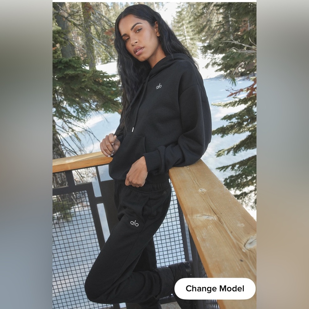 Alo Yoga-Accolade Hoodie & Jogger Matching Set